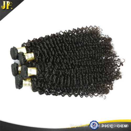 2015 Virgin Peruvian Hair Natural color curly wave Human Hair Extension
